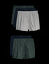 5pk Pure Cotton Assorted Woven Boxers